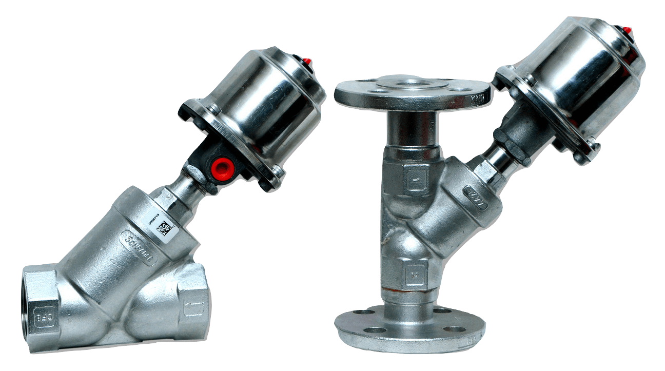 Y-type on off valve
